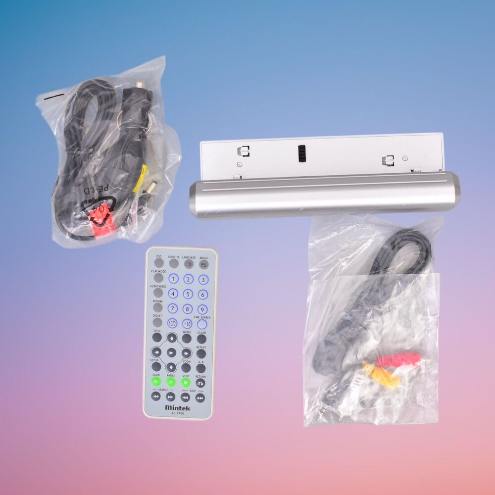 mintek mdp-1760 dvd player accessories only battery pack cables remote
